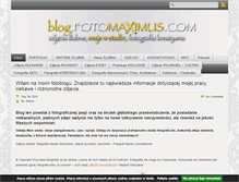 Tablet Screenshot of blog.fotomaximus.com